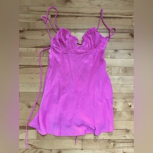 Pink Hello Molly mini dress